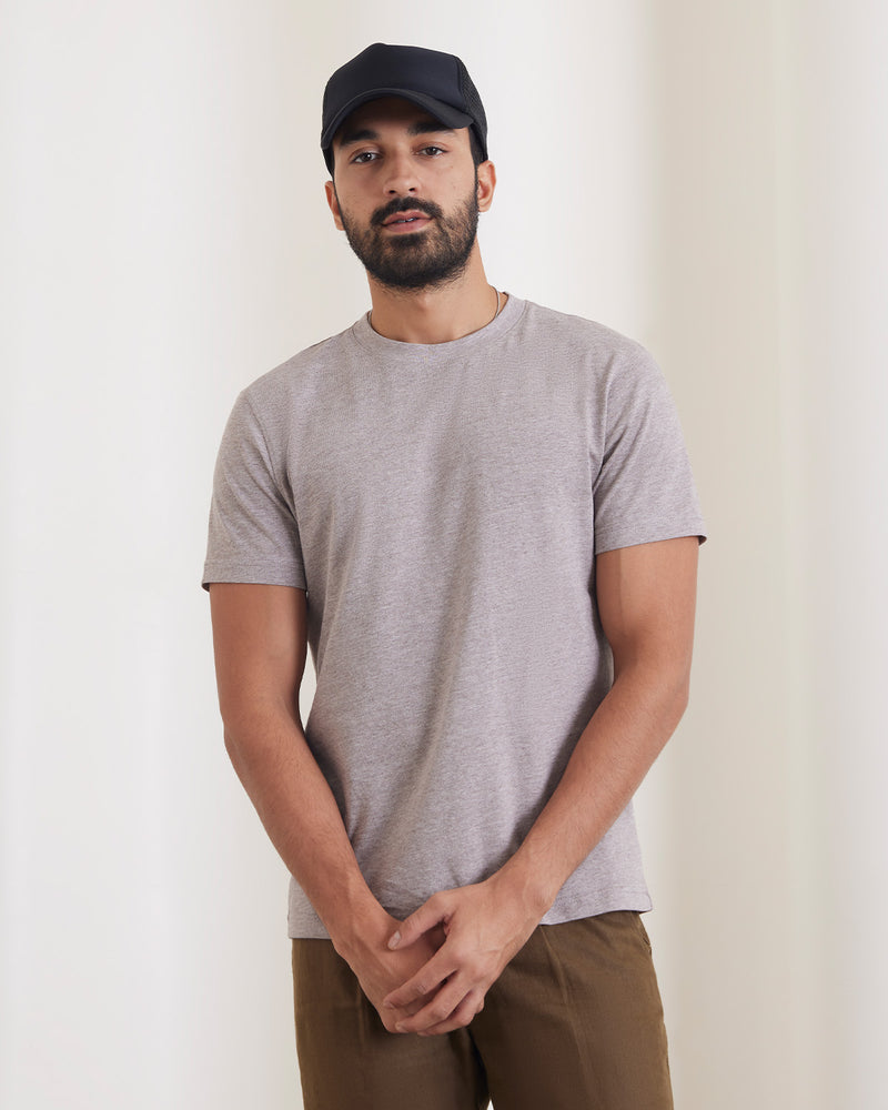 Luxe Glider T-Shirt - Light Brown