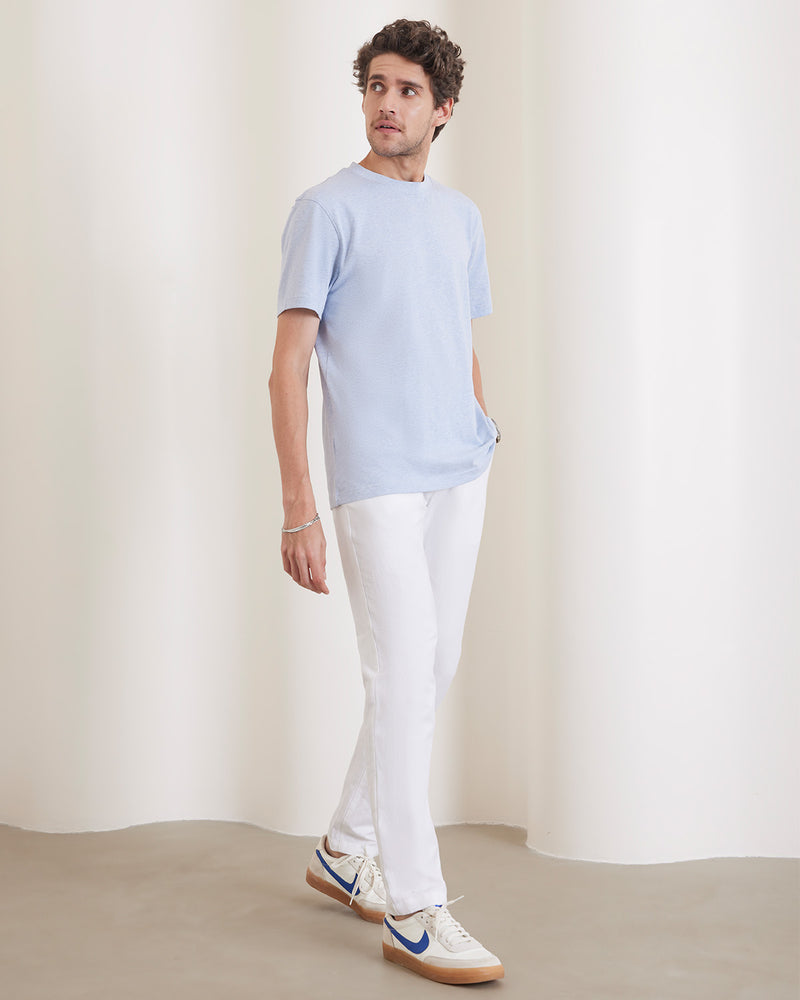 Luxe Glider T-Shirt - Light Blue