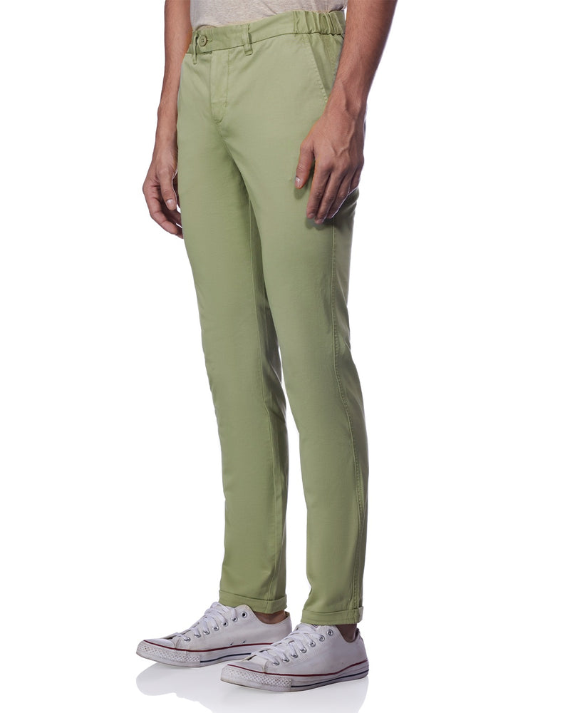 Vintage-Day Casual Chinos - Green