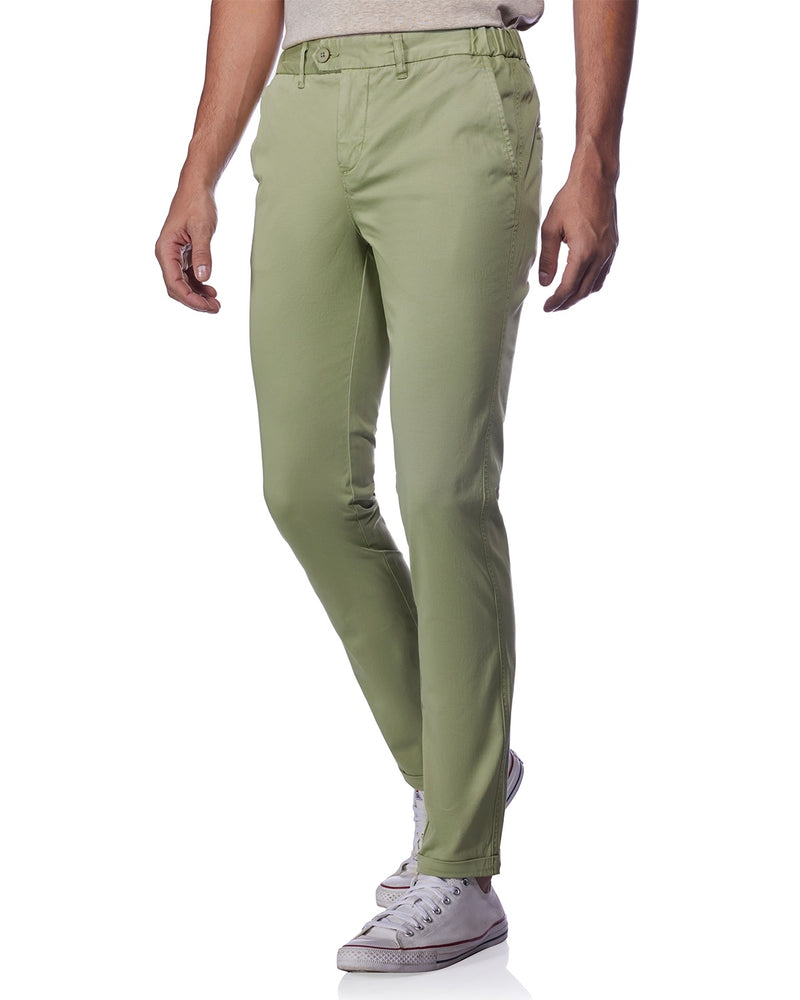 Vintage-Day Casual Chinos - Green