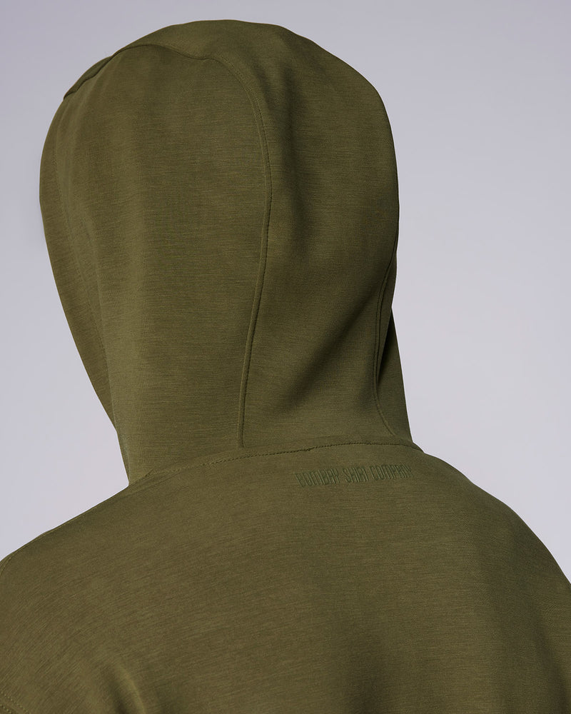 Luxe Pullover Hoodie - Olive