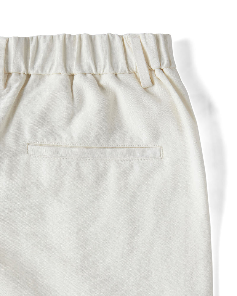 Summerscape Cotton Linen Pants - Off White