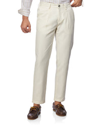 Summerscape Cotton Linen Pants - Off White