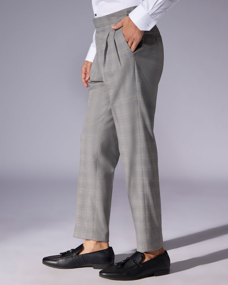 Aurelia Stretch Neapolitan Dress Pants - Grey