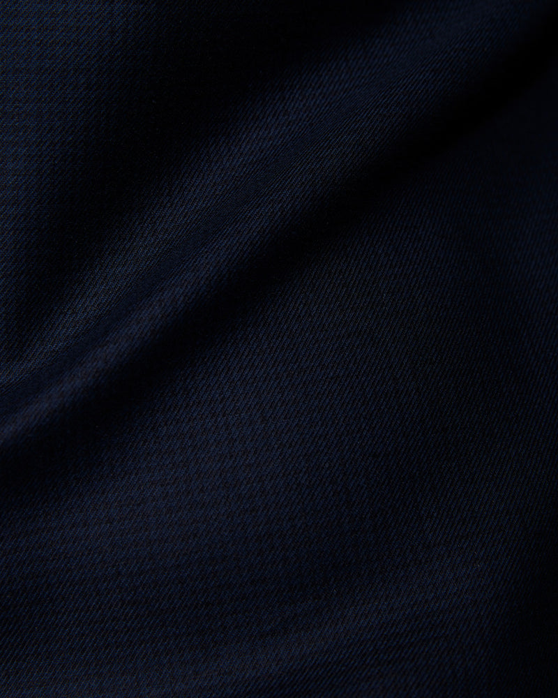 Blue Cotton Twill Shirt