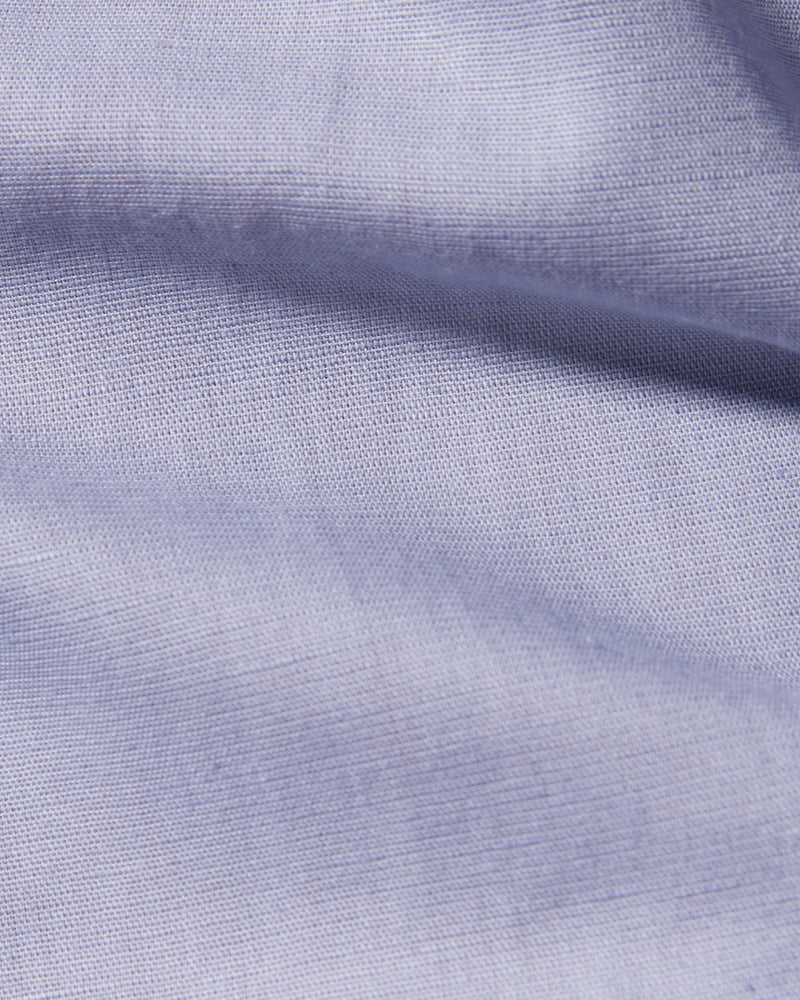 Bluish Grey Cotton Linen Shirt