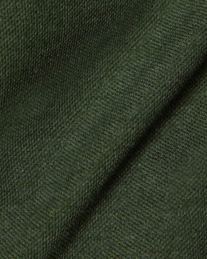 Signature Button Polo T-Shirt - Olive