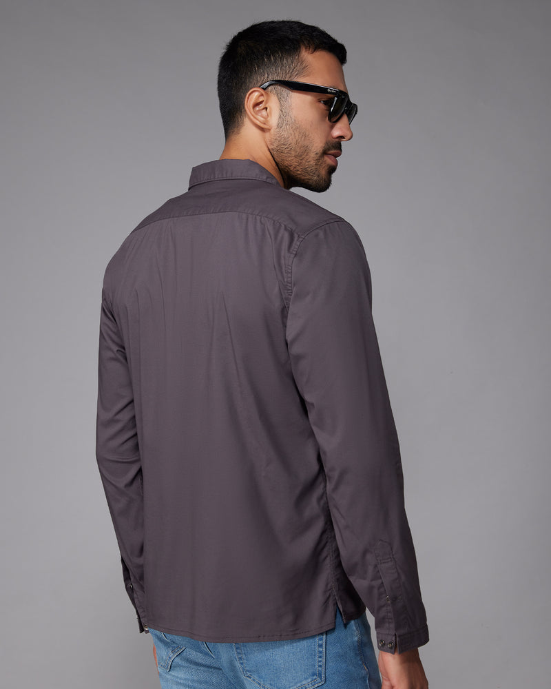 Charcoal Stretch Shirt