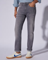 Graphite Onyx Stretch Jeans - Grey