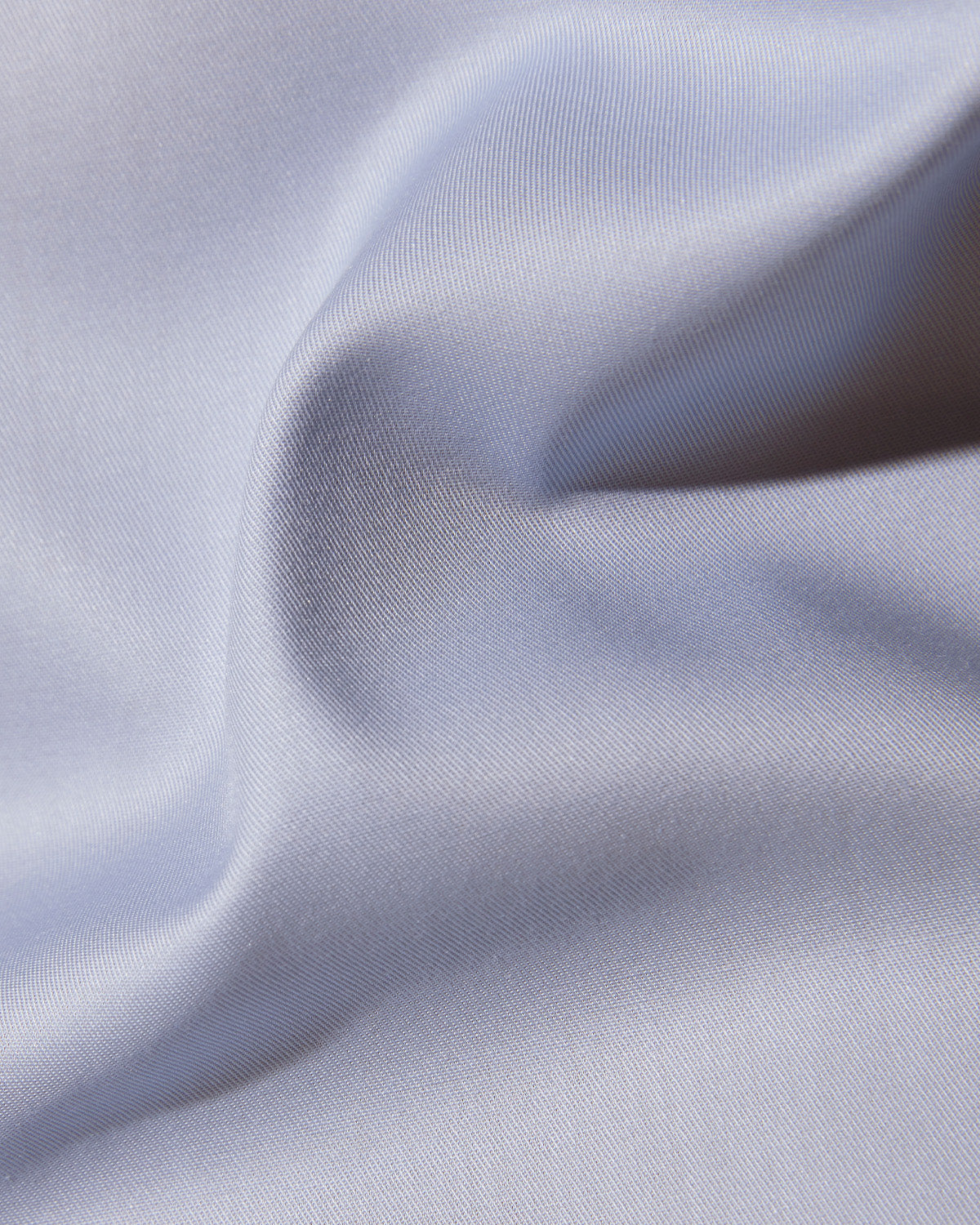 2-Ply Cotton Twill Shirt - Blue