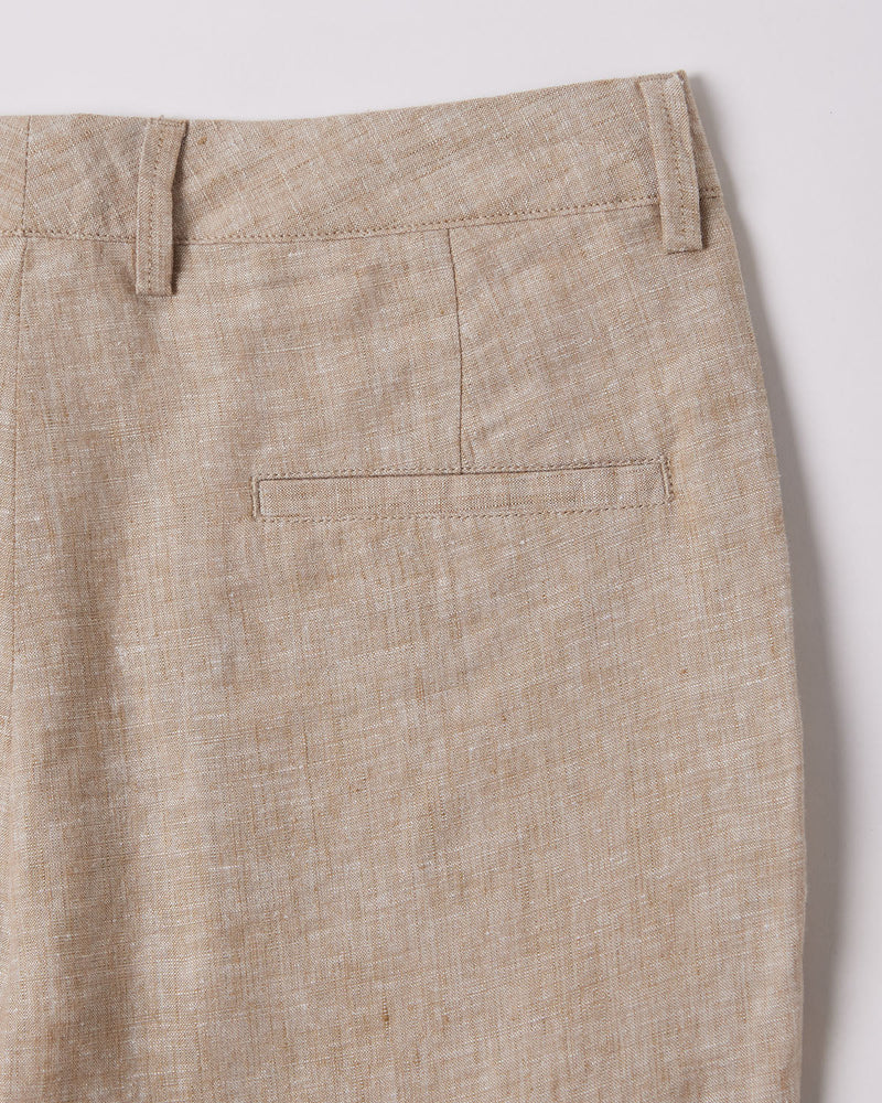 Elegant Linen Pants - Beige