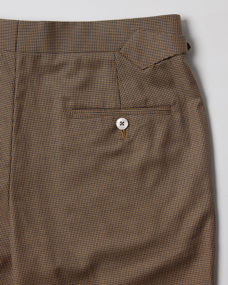 Insignia Houndstooth Neapolitan Dress Pants - Brown