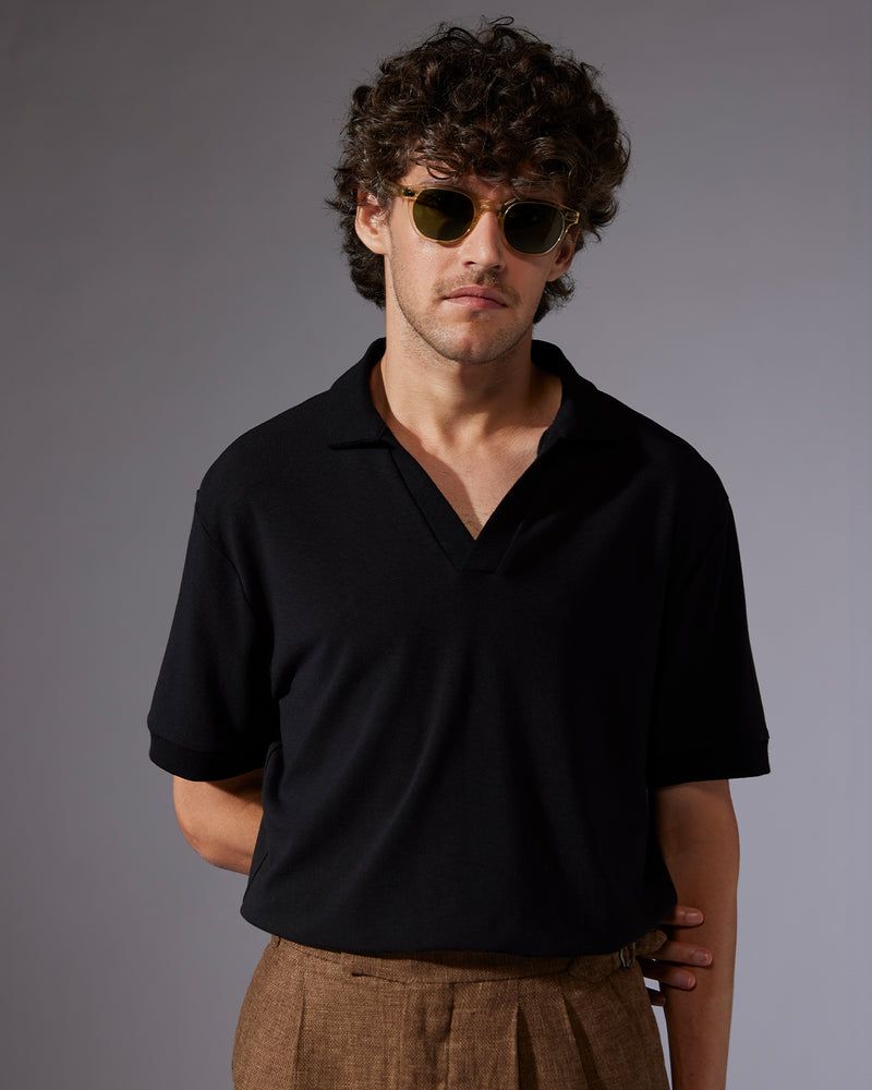 Signature Johnny Polo T-Shirt - Black