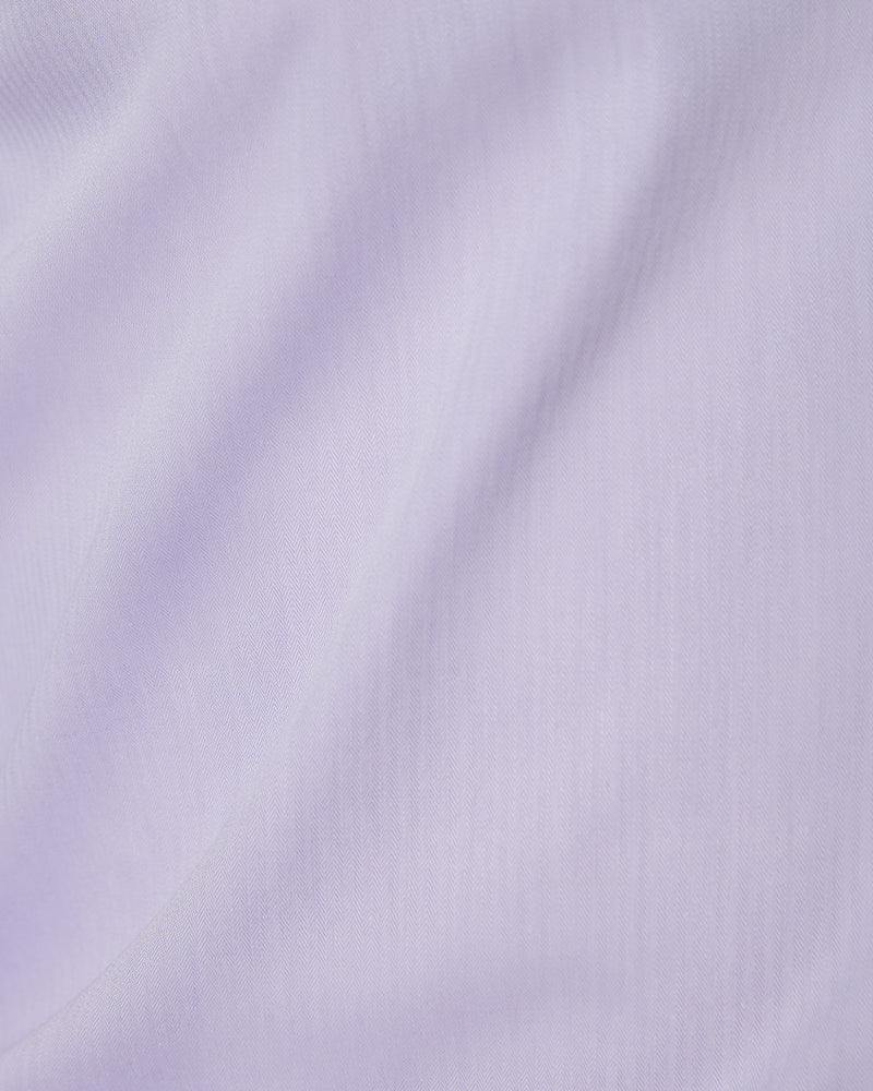 Lavender Herringbone Shirt