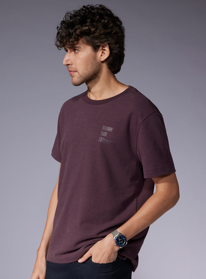 Luxe Lounger T-Shirt - Brown