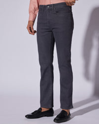 Smoked Ash Stretch Jeans - Dark Grey