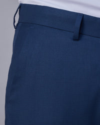 Splendour Houndstooth Dress Pants - Navy