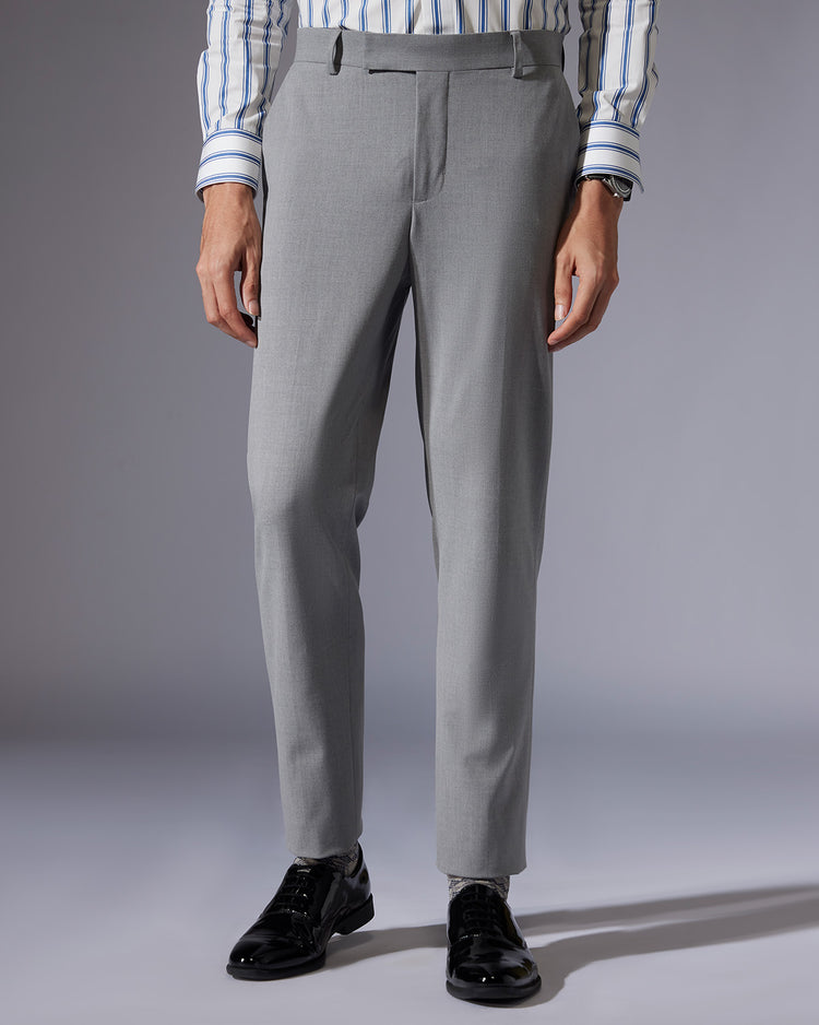 Stratos 4-way Stretch Dress Pants - Light Grey