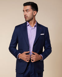 The Mayfair Blended Wool Blazer - Navy