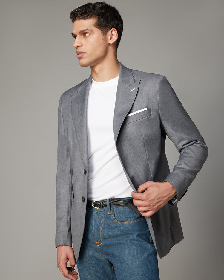 The Wilson Blazer - Light Grey