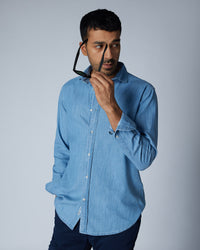 Light Blue Denim Shirt