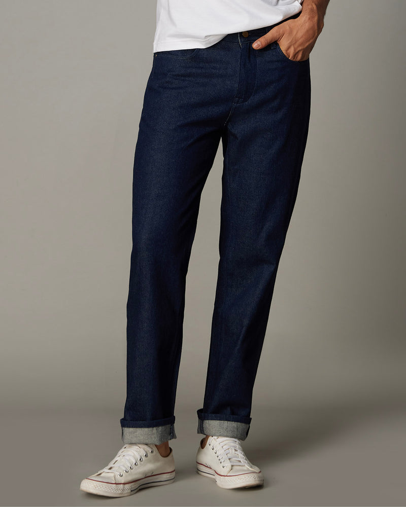 Japanese Indigo Tin Rigid Selvedge Jeans