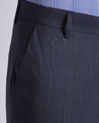 Visionary Blended Wool Dress Pants - Grey