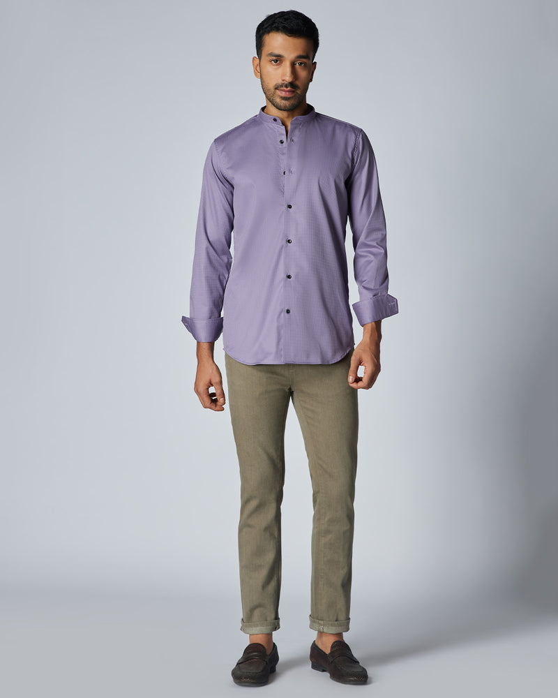 Dobby Shirt - Purple