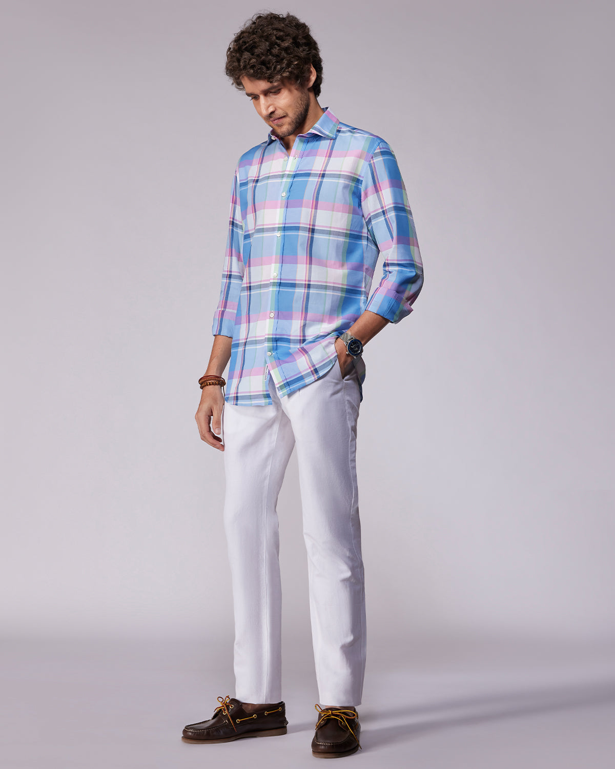 Madras Checked Shirt - Multicoloured