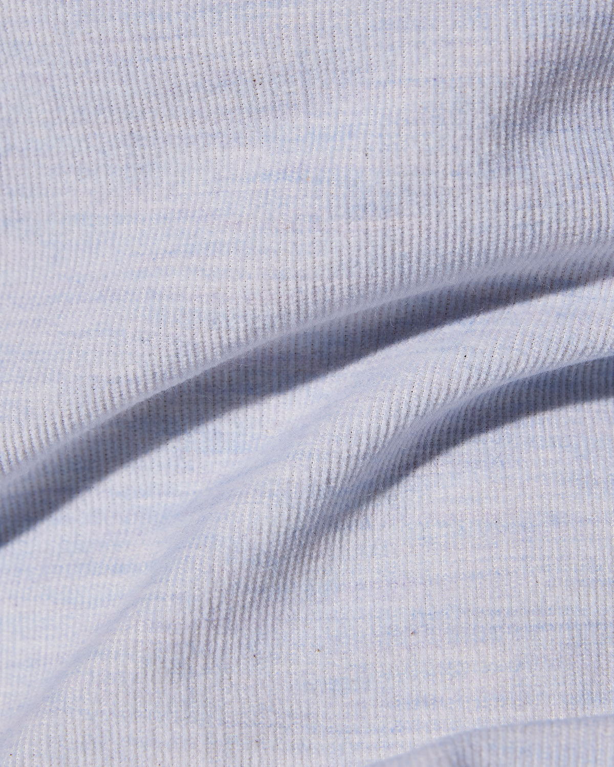 Cotton Corduroy Shirt - Sky Blue Melange