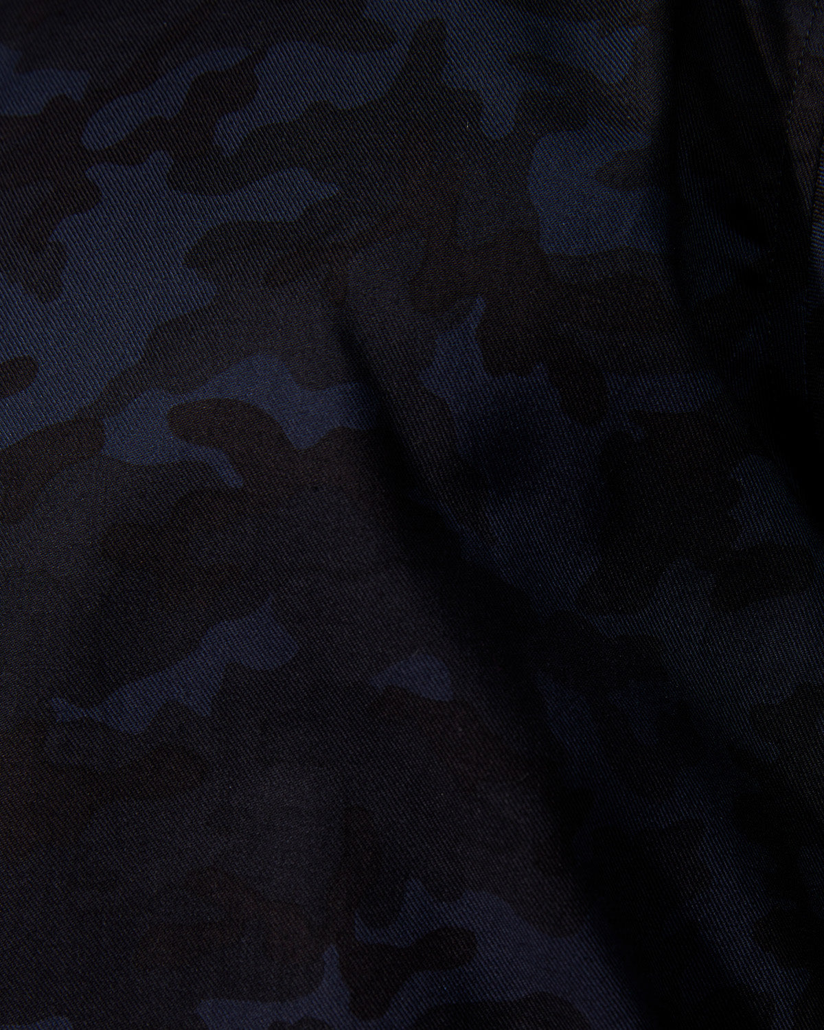 Japanese Camo Printed Shirt - Blue