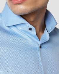 Monti Dobby Shirt - Light Blue