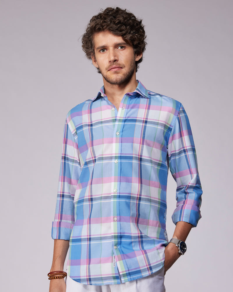 Madras Checked Shirt - Multicoloured