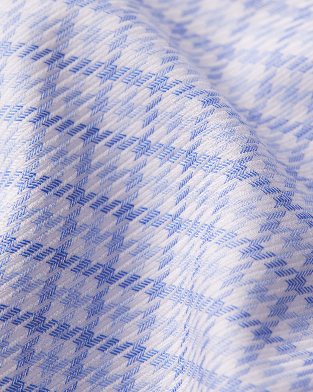 Primus Twill Checked Shirt - Blue