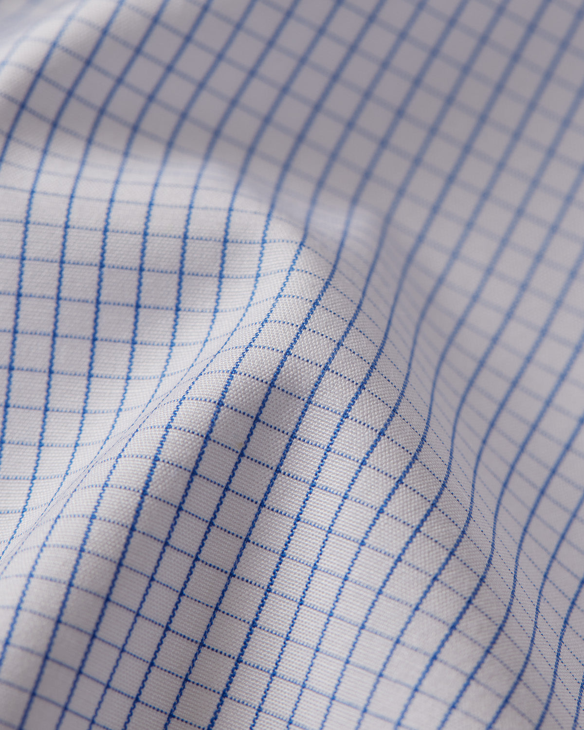 Marvella Oxford Graph Checked Shirt - Blue