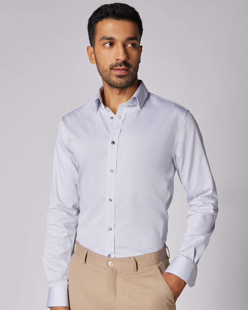 Soktas Micro Dobby Shirt - Light Blue