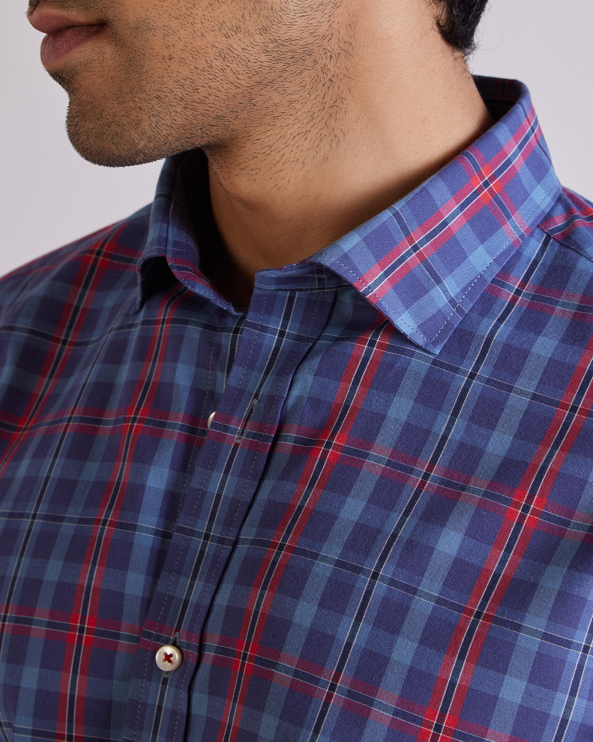 Somelos Red Isle Checked Shirt