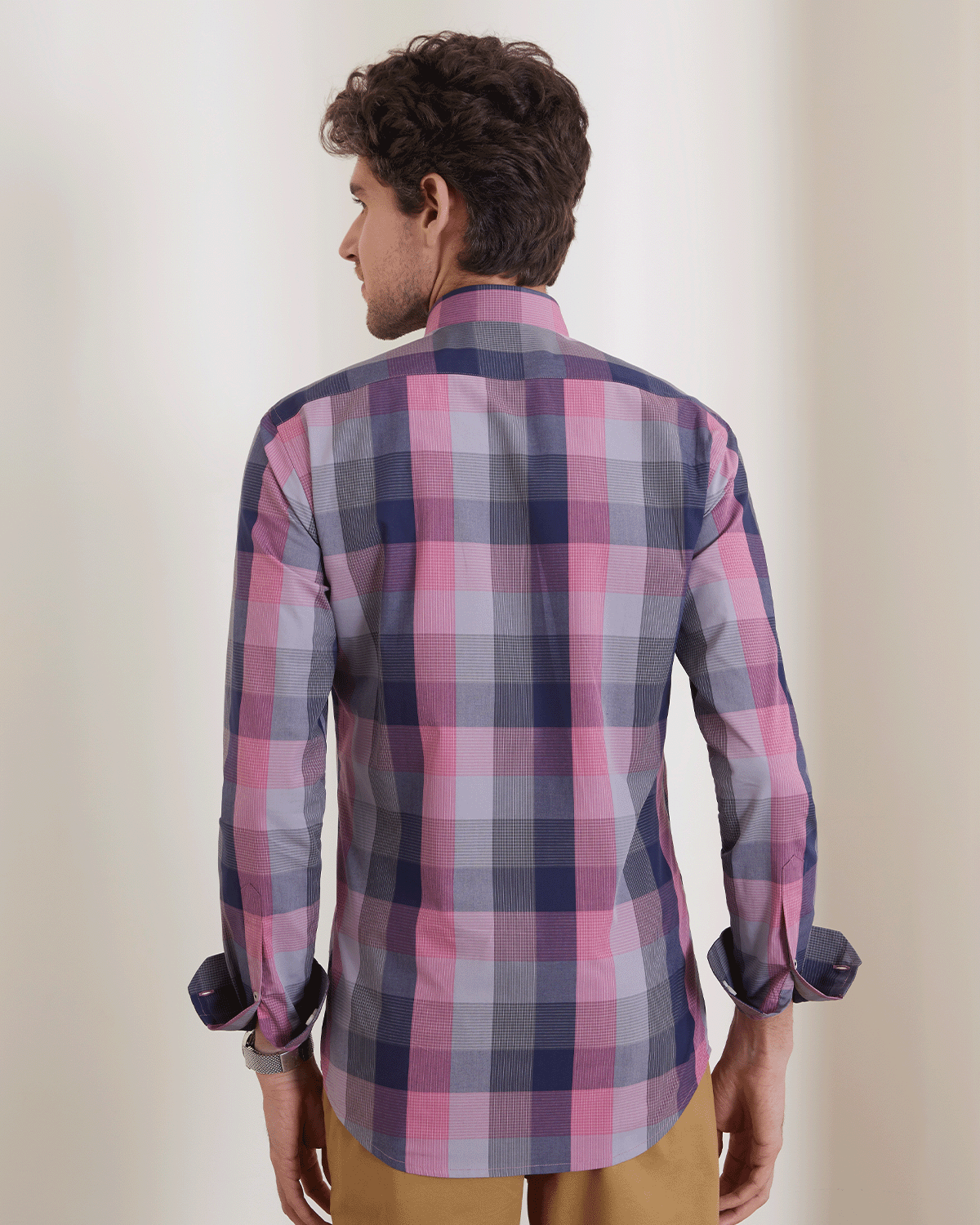 Cotton Checked Shirt - Multicoloured