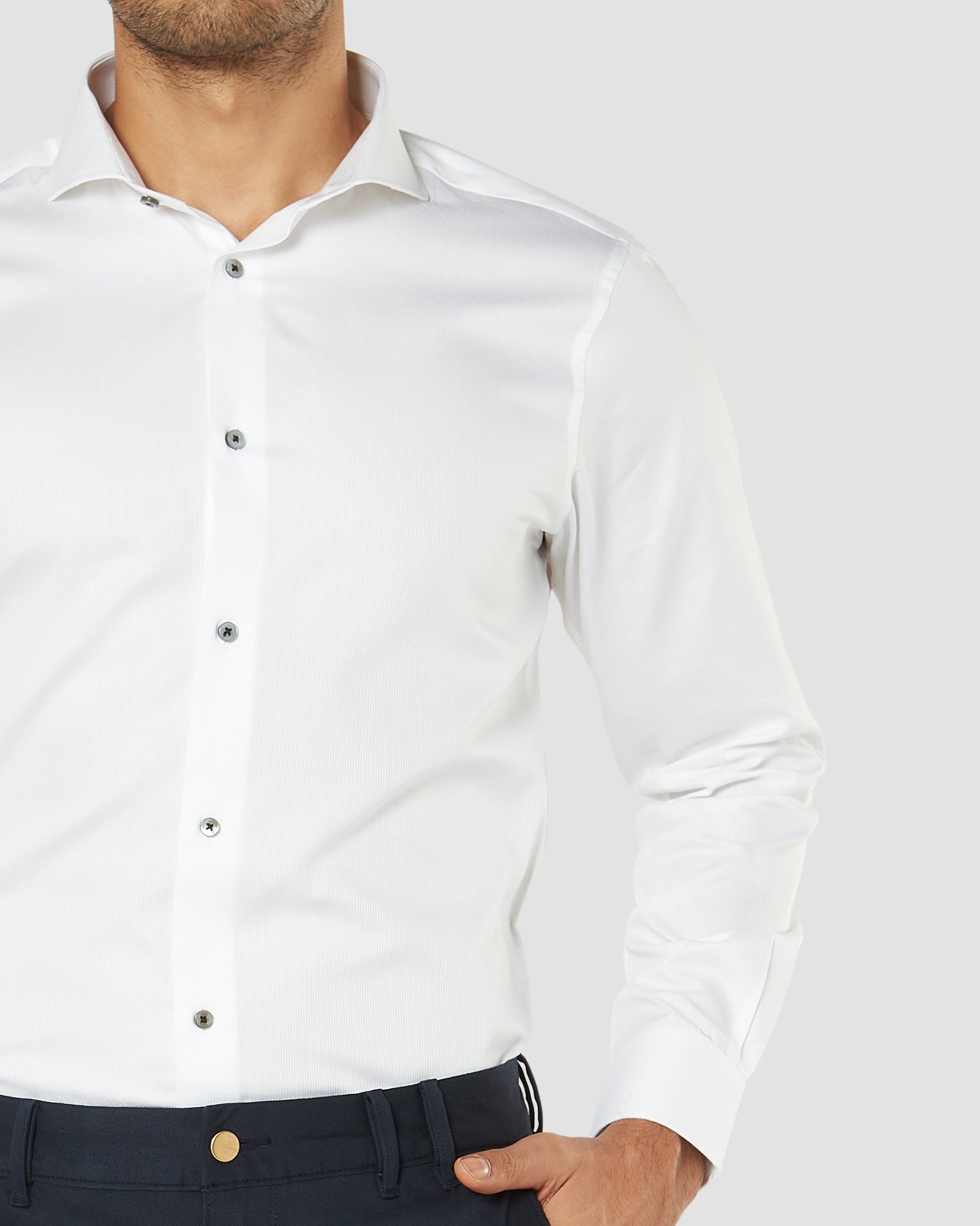 Soktas Soft Twill Shirt - White