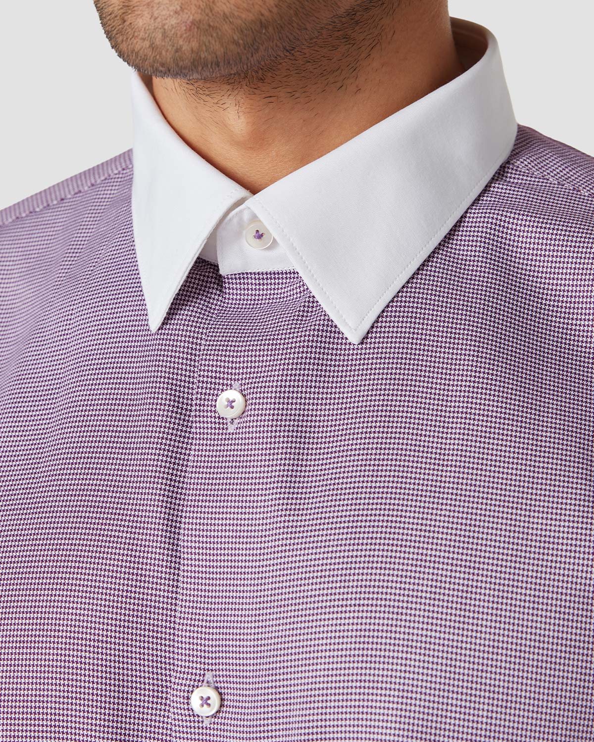 Bombay Shirt Company - Shuriken Houndstooth Shirt