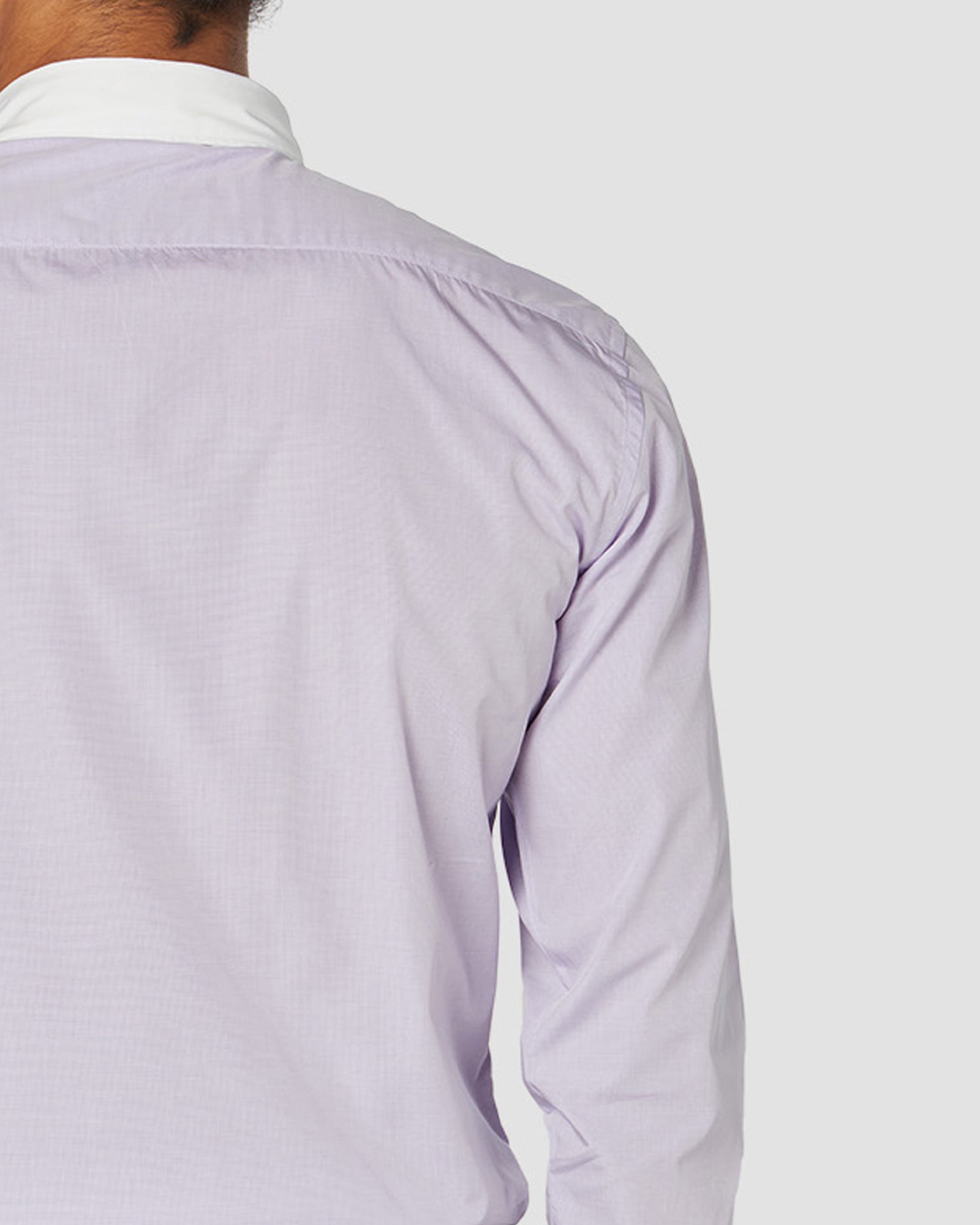 Bombay Shirt Company - Thomas Mason Mauve Vanilla Checked Shirt